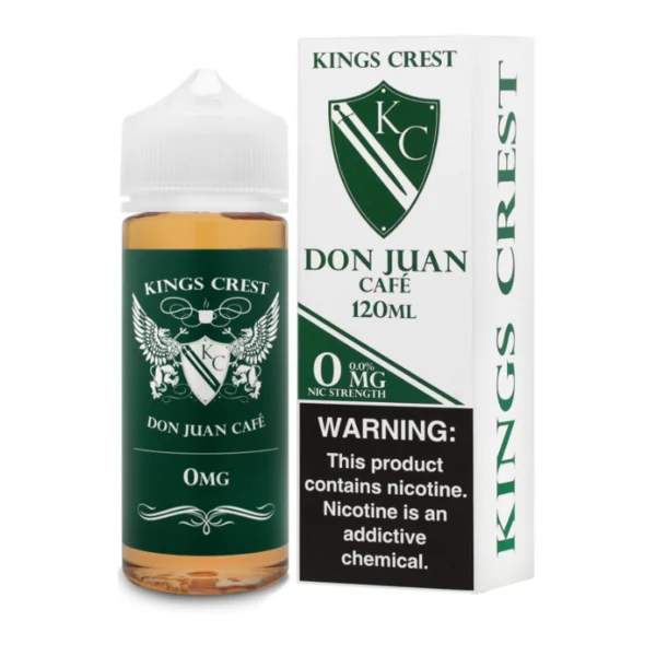 King's Crest Don Juan Cafe 120ml E-Juice