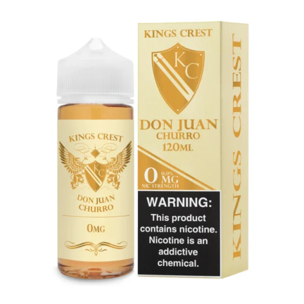 King's Crest Don Juan Churro 120ml E-Juice