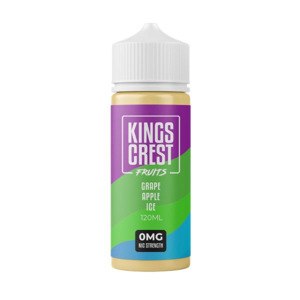 King's Crest Fruits Grape Apple Ice 120ml E-Juice