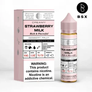 Glas BSX Strawberry Milk E-Juice